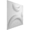 Ekena Millwork Seville EnduraWall Decorative 3D Wall Panel, White, 11 7/8"W x 11 7/8"H WP12X12SEWH - alternate 3